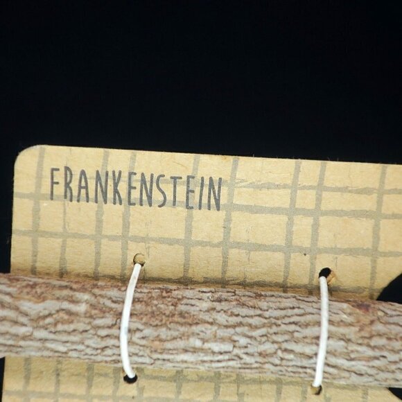 Little Knitmares Santa Frankenstein Christmas Wooden Pencil Stocking Stuffer - Picture 3 of 4